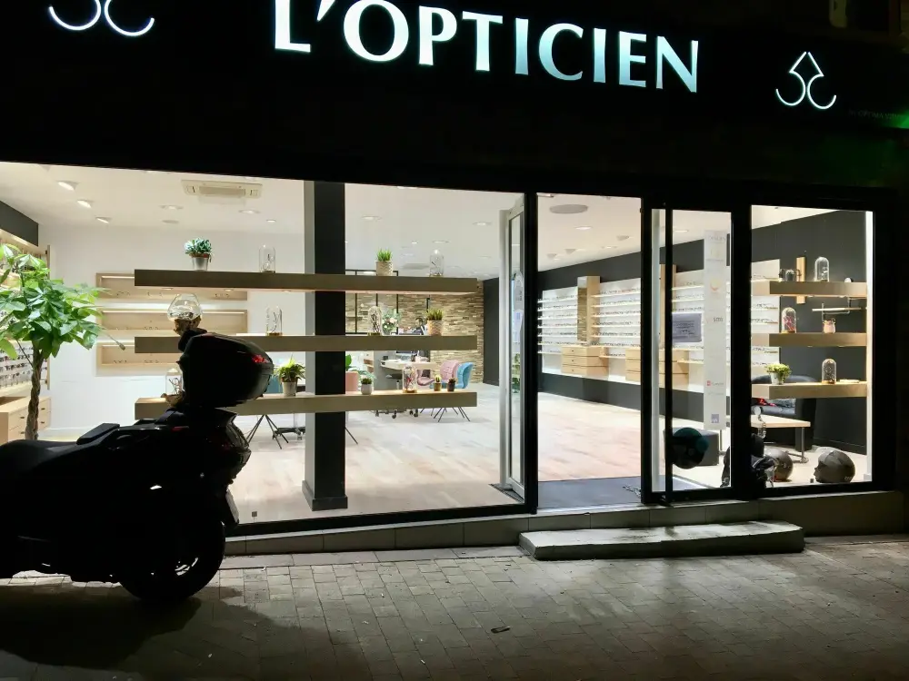 Aménagement de L'Opticien à Clamart