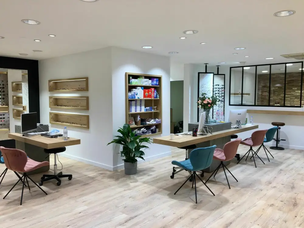 Aménagement de L'Opticien à Clamart
