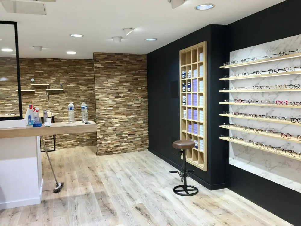 Aménagement de L'Opticien à Clamart