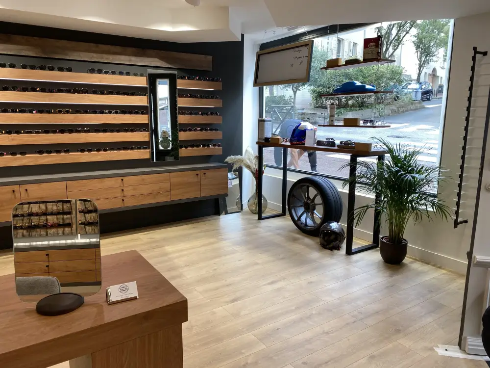Aménagement de Novak Opticien