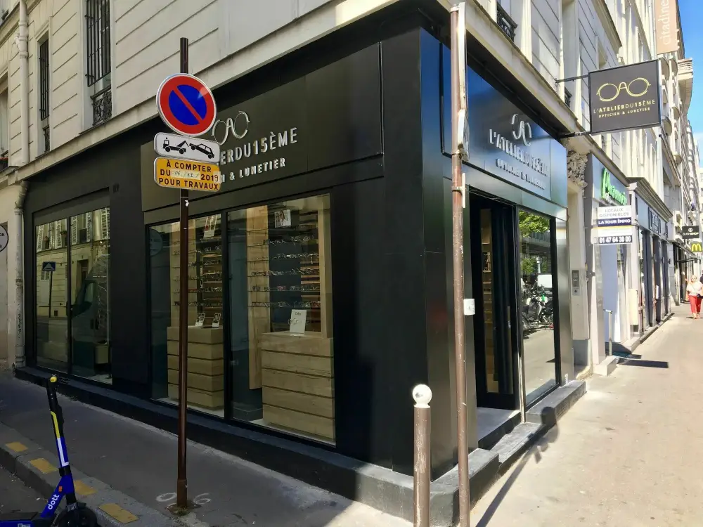 Aménagement L'Opticien du 15ème