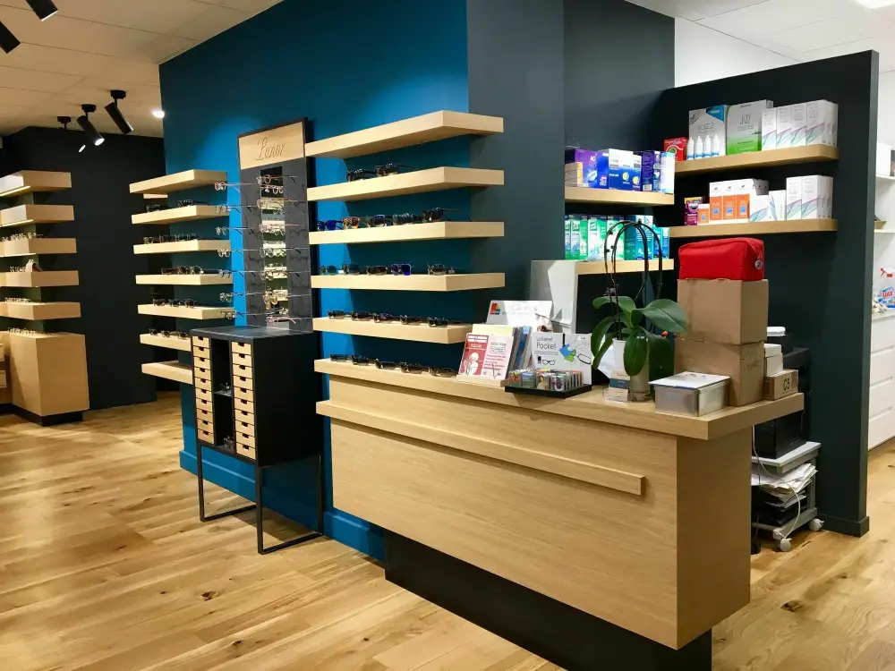 Aménagement de l'Opticien