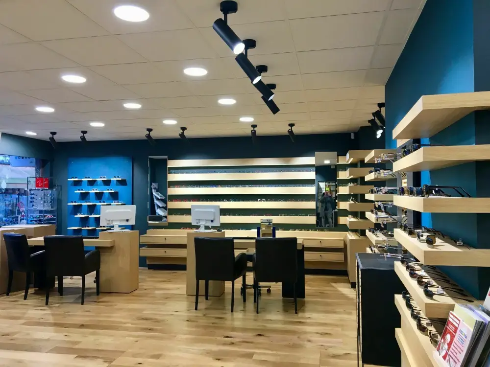 Aménagement de l'Opticien